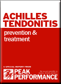 Achilles tendinitis prevention and treatment